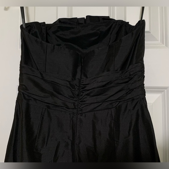 Vintage Silk Size 0/2 WATTERS&W Shantung Taffeta Strapless - Picture 7 of 11